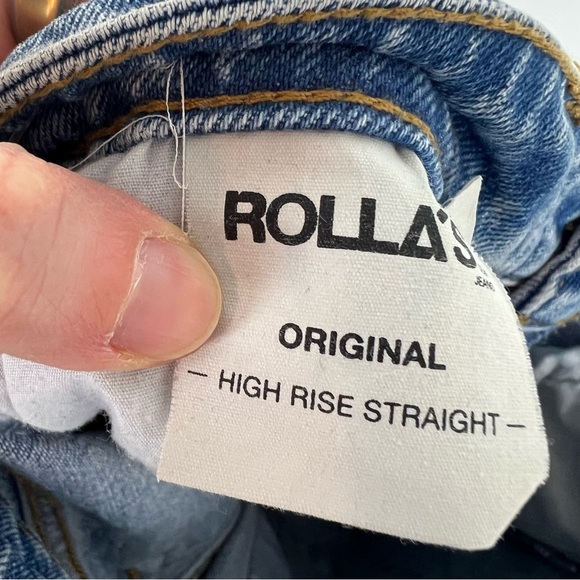 Rolla’s Original Straight Jeans Size 28 - Picture 8 of 9